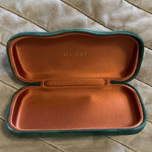 Gucci case for eyeglasses